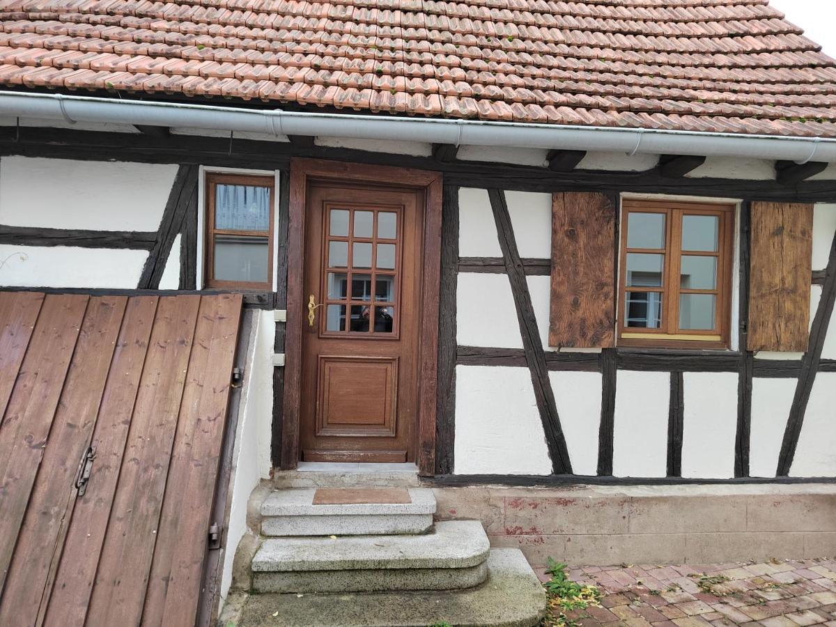 Petite Maison Alsacienne Entzheim Buitenkant foto